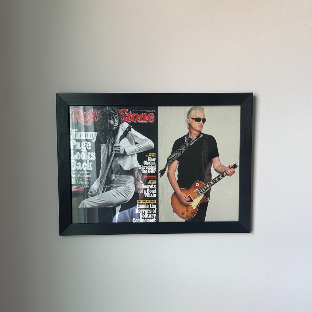 Rolling Stone Magazine Cover Art Decor Wall Art